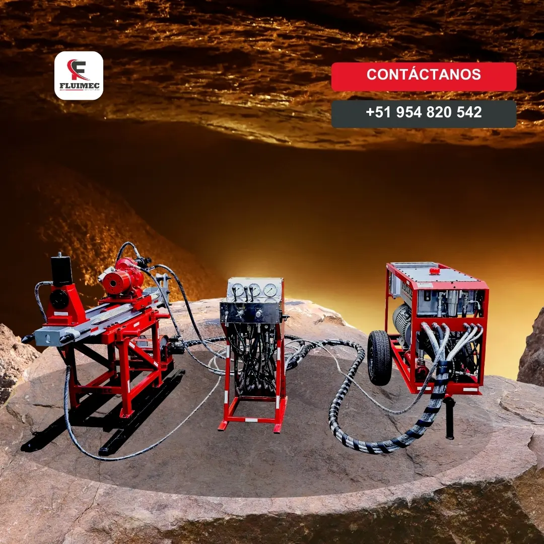 PACKSACK HIDRAULICA FL- 70 equipo para mina-socavón 