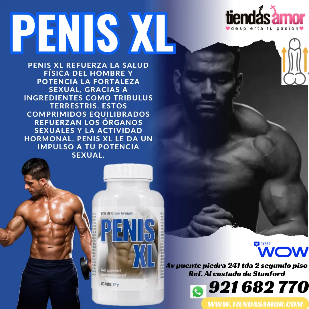 Penis XL 60 Caps refuerza la salud física del hombre y potencia