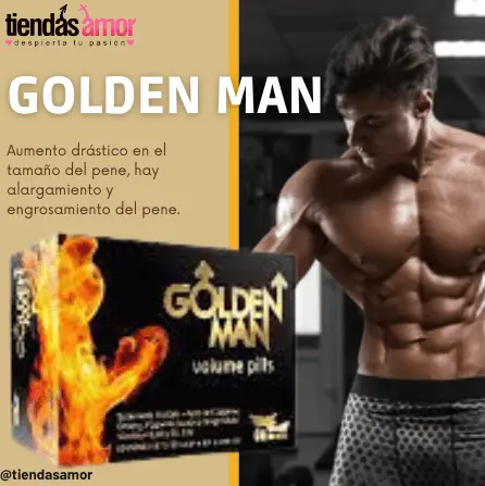 Golden Man Solo crecimiento natural Mejora los niveles de testosterona