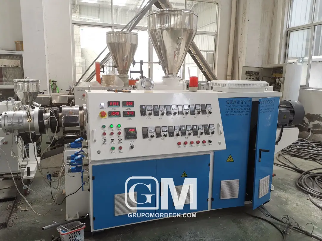 Maquina para fabricar Tubos de PVC 