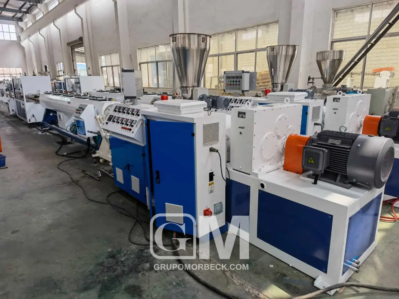 Maquina para fabricar Tubos de PVC 