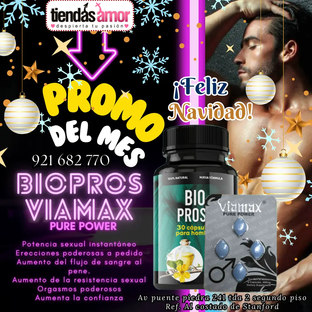 Bio Prost Original Viamax Pure Power Potencia Sexual