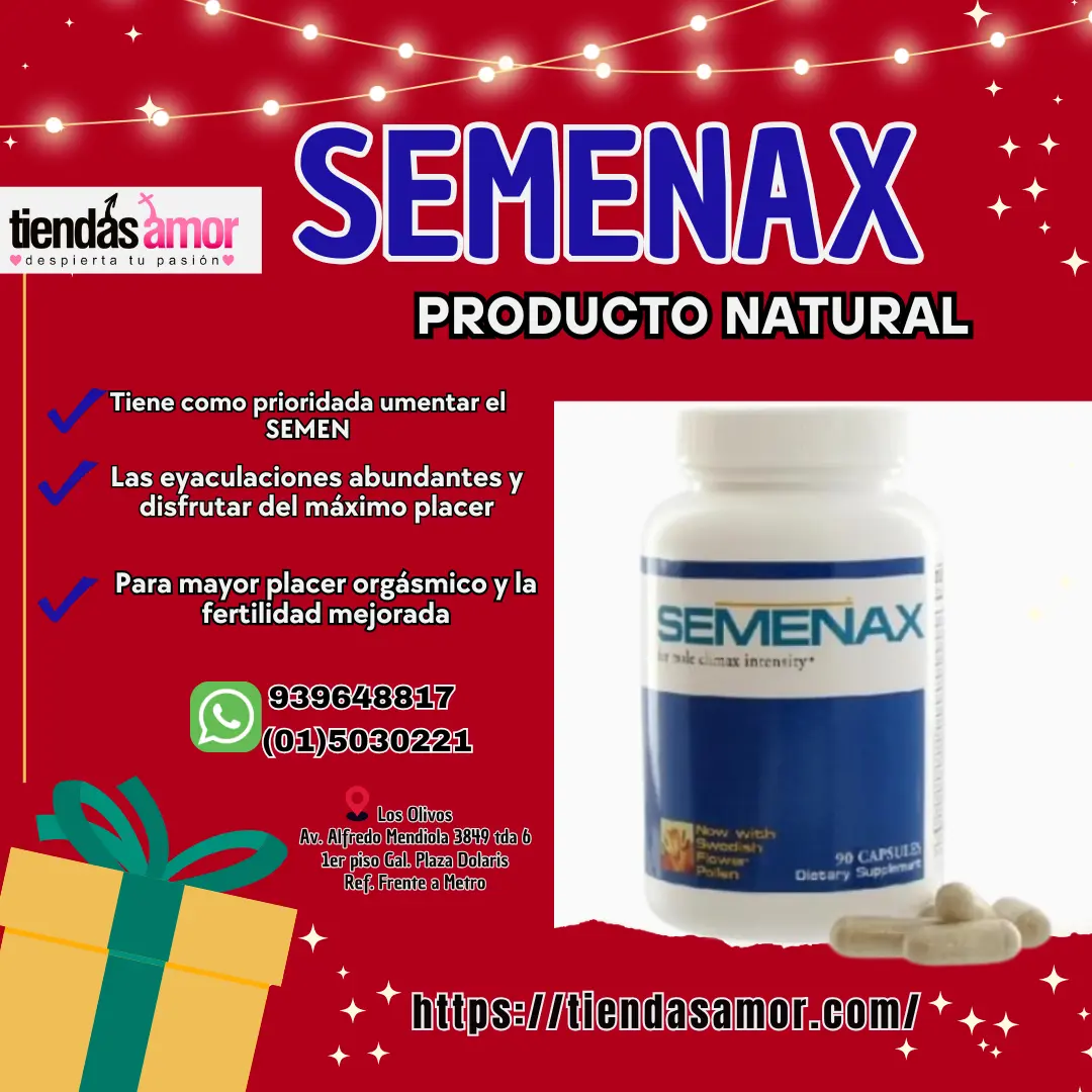 semenax producto natural - los olivos izaguirre