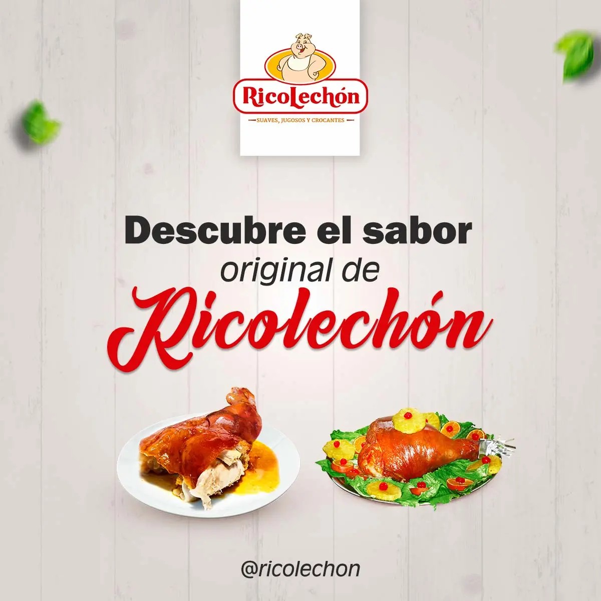 Lechon Gourmet en Ricolechon