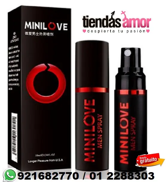 Minilove For Men Retardante 100 naturales eyaculación larga duración