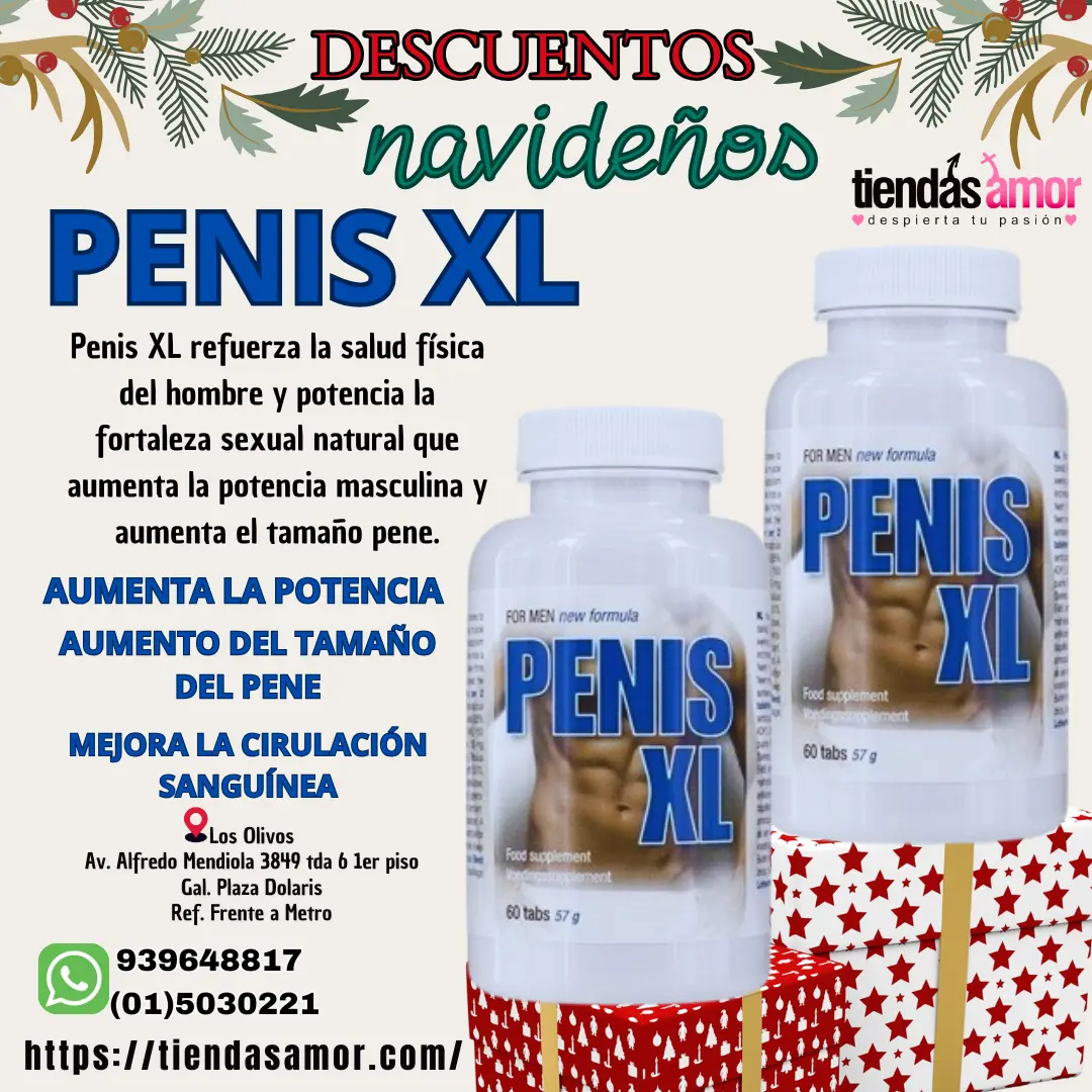 Penis XL refuerza la potencia la fortaleza sexual
