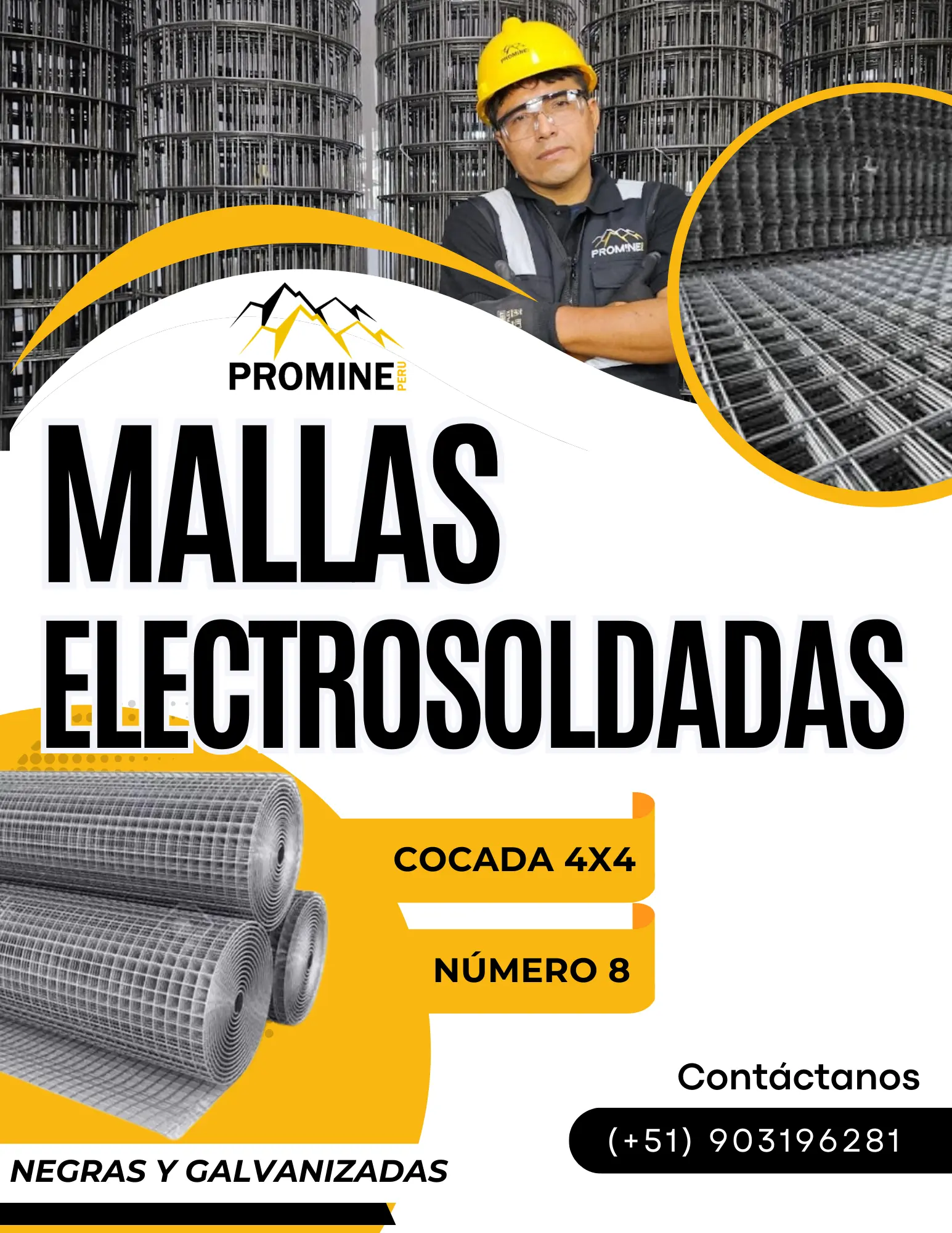 MALLAS ELECTROSOLDADAS SOPORTE MINERO 