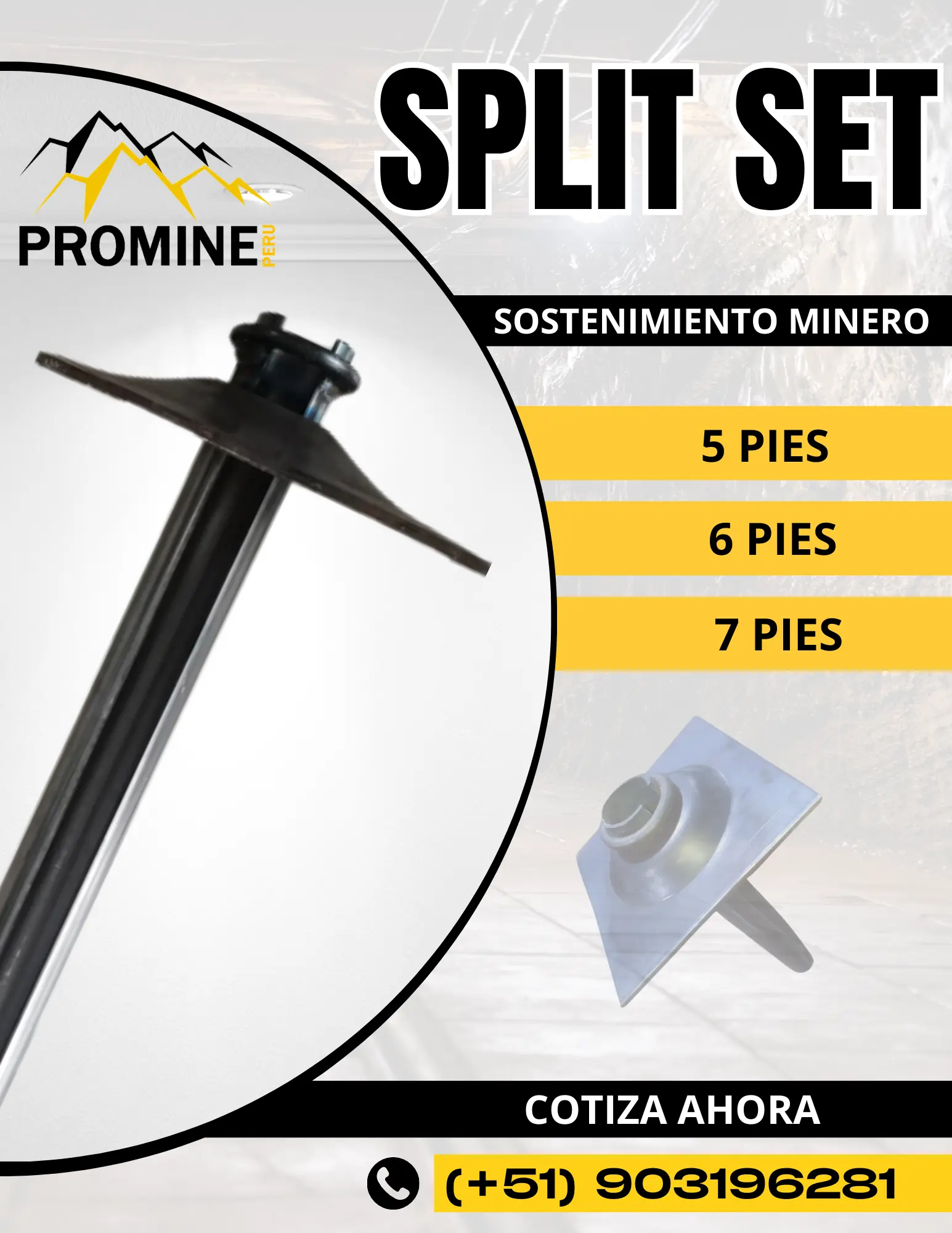 SPLIT SET SOSTENIMIENTO MINERO 