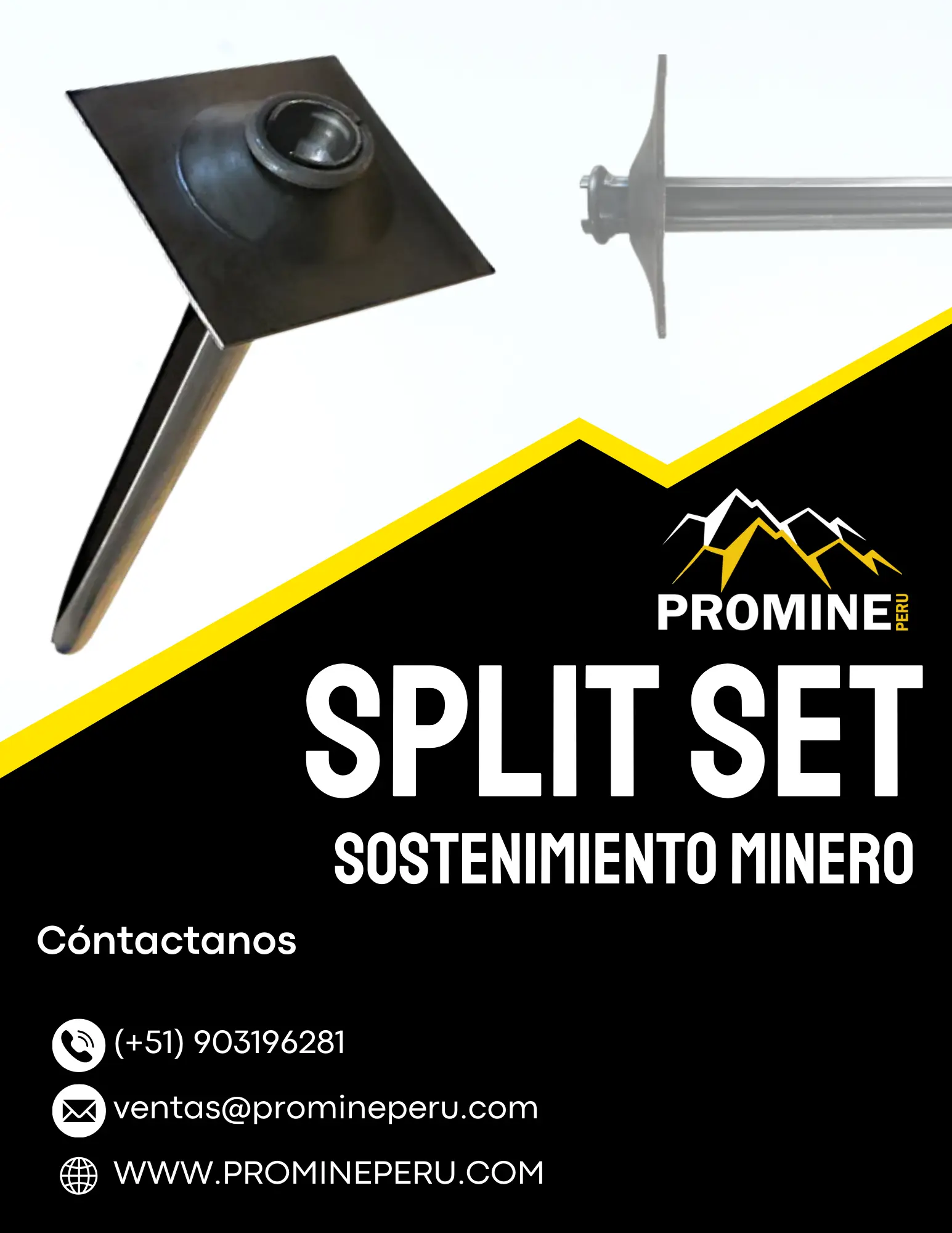 SPLIT SET SOSTENIMIENTO MINERO 