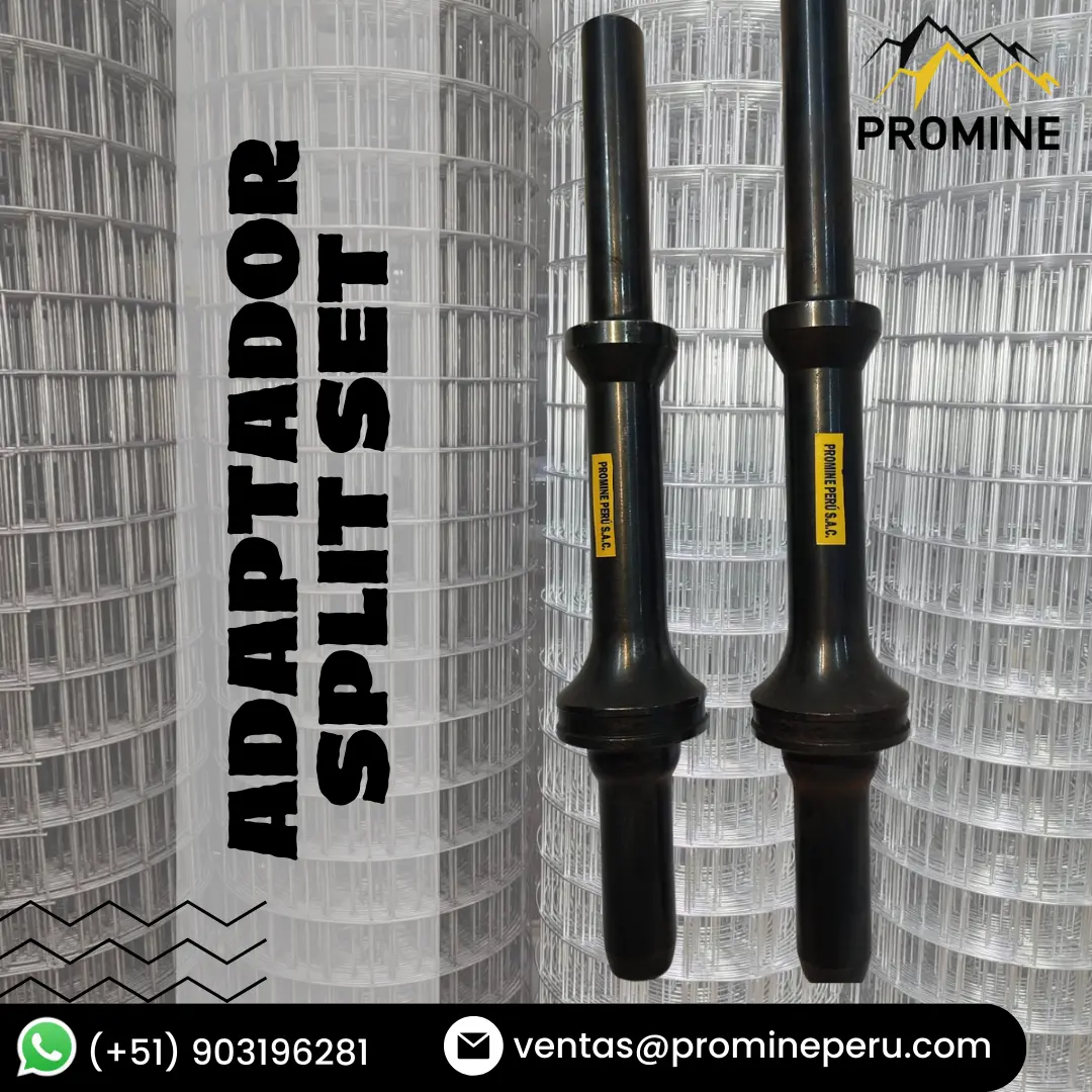 ADAPTADOR DE SPLIT SET PRODUCTO DE SOSTENIMIENTO MINERO 