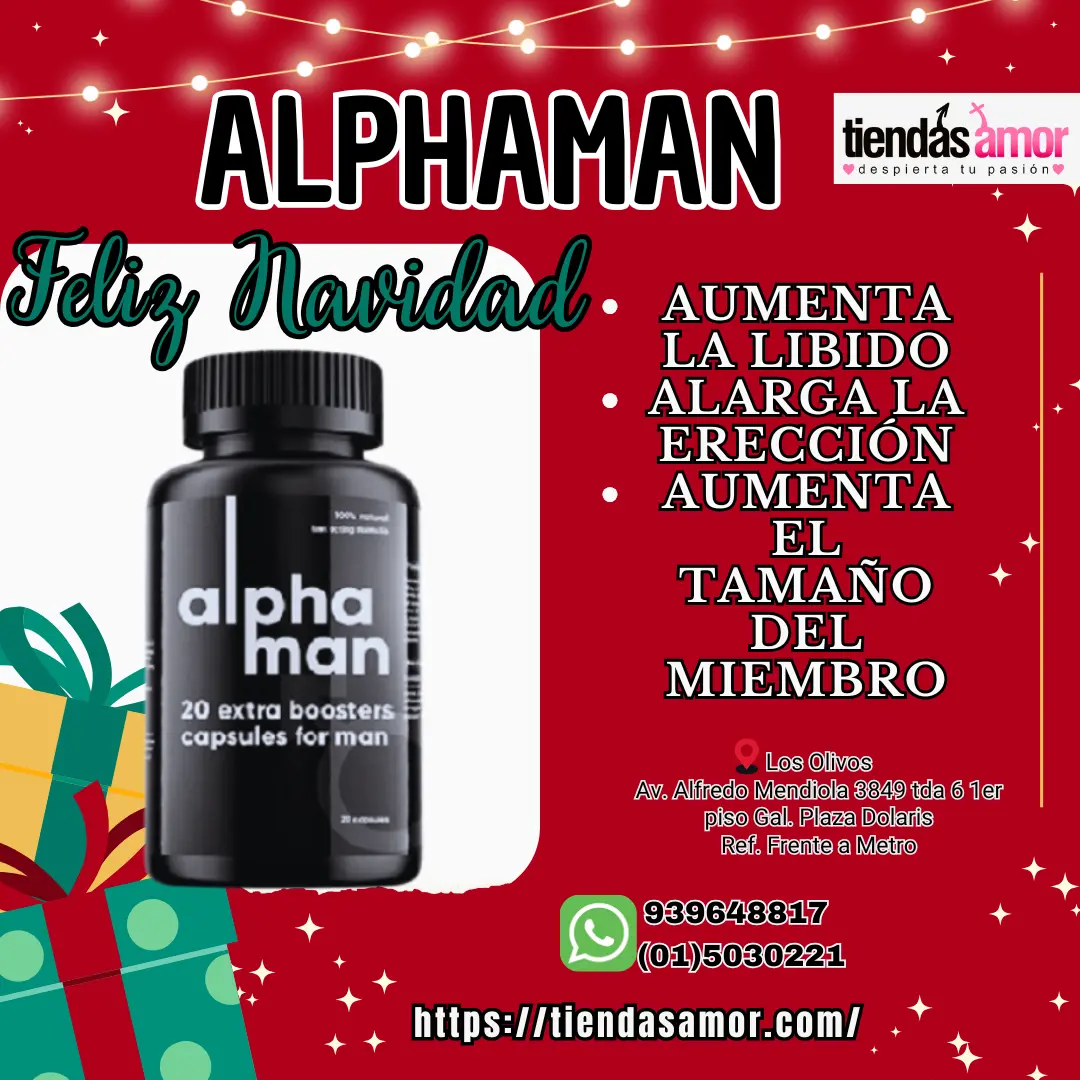 Alphaman Original - SEXSHOP INTERNACIONAL