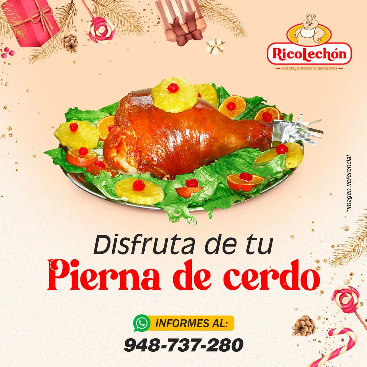 Pan con Lechón para tu desayuno Navideño