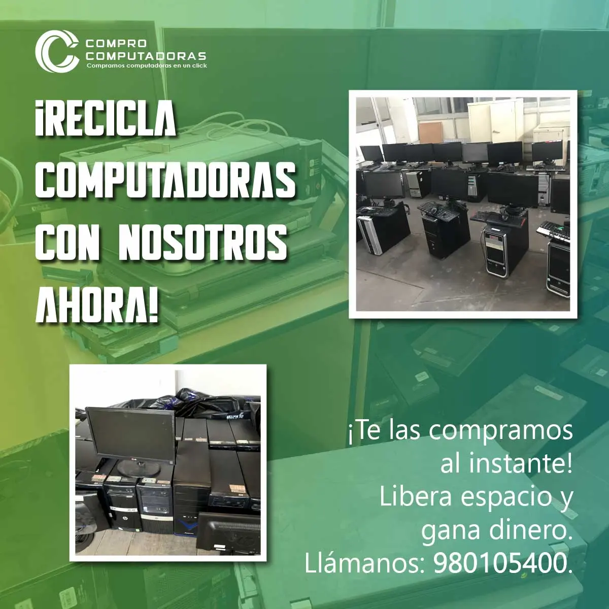 COMPRAMOS COMPUTADORAS 