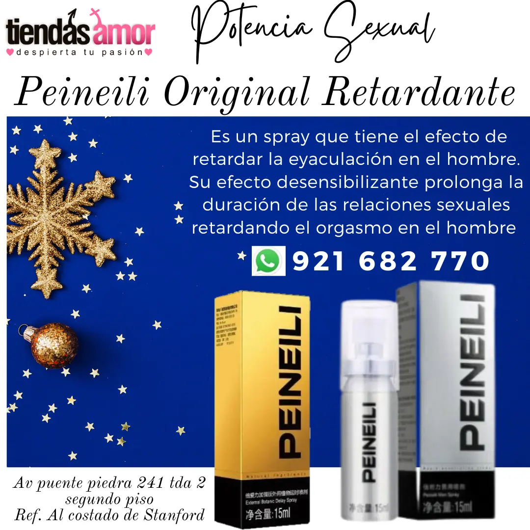 Peineili Original Retardante efecto de retardar la eyaculación en el hombre