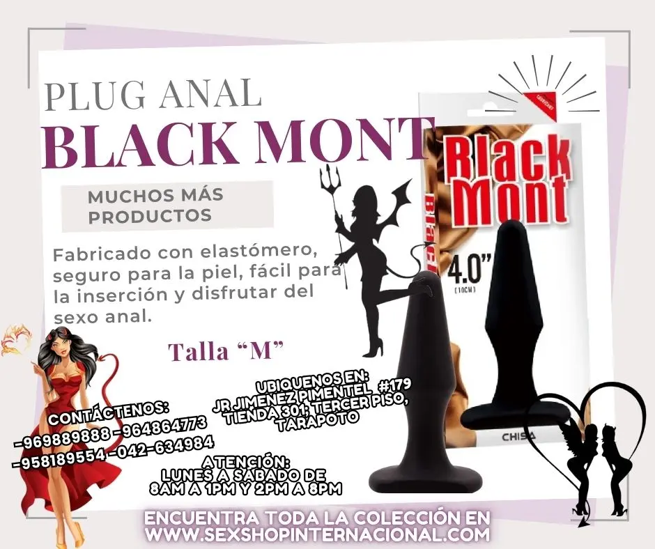 BLACK MONT PLUG SUAVE Y PLACENTERO