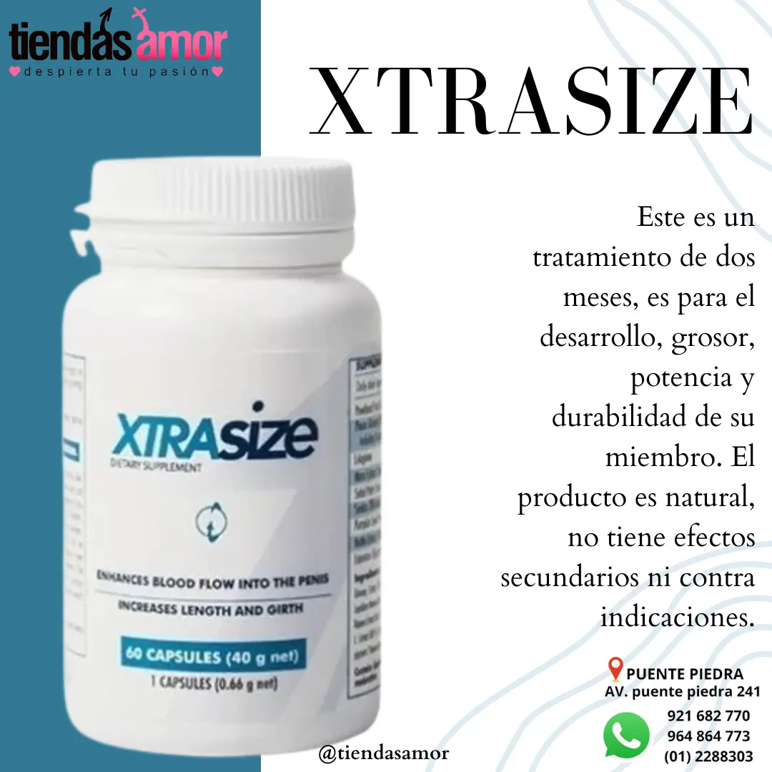 Xtraize Obtén el controlde tu vida sexual Un placer más intenso