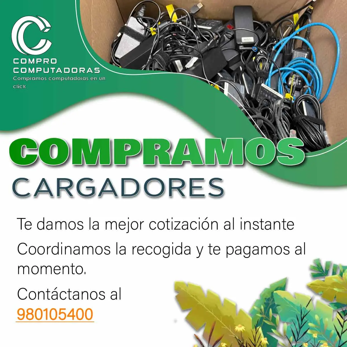 COMPRAMOS CARGADORES 