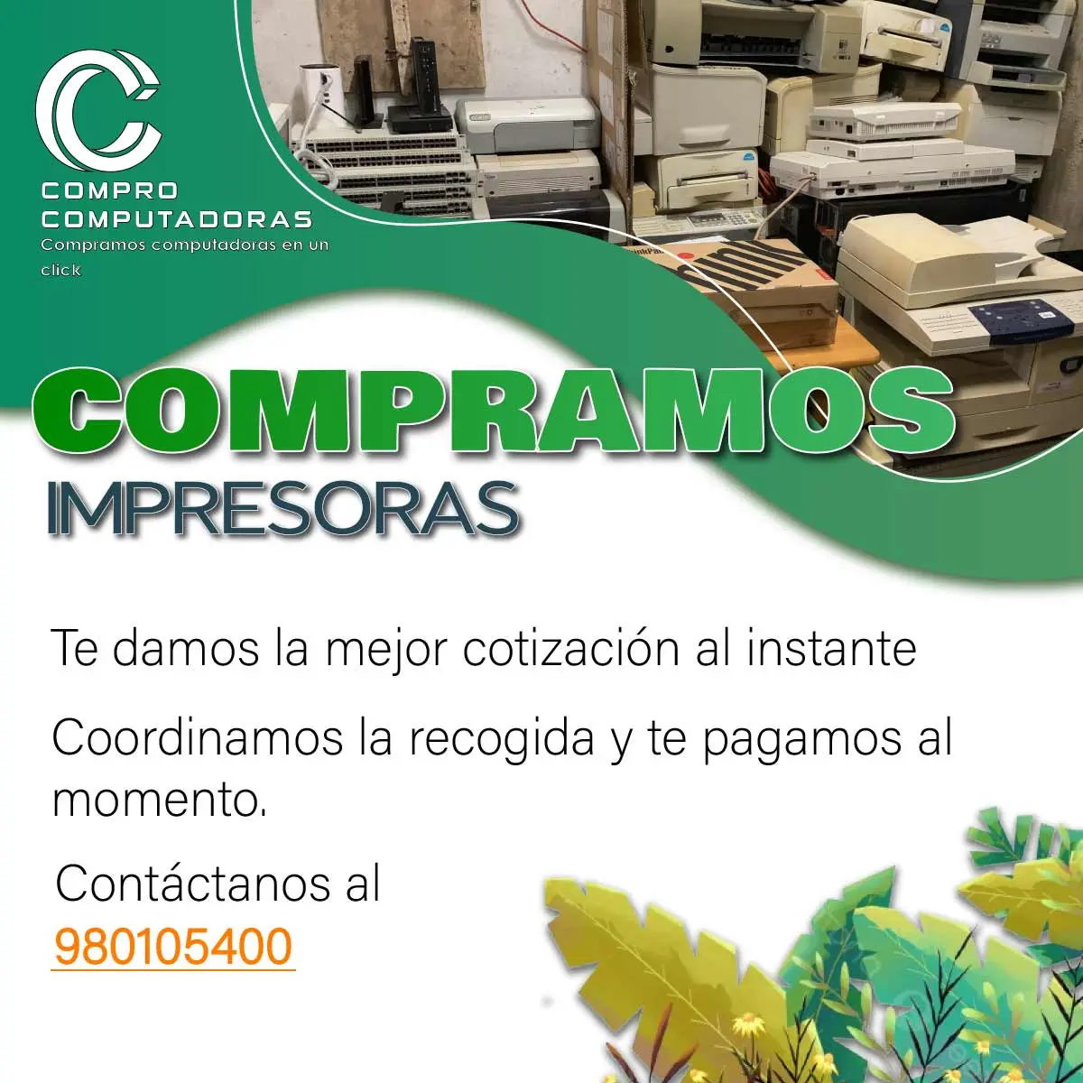 COMPRAMOS IMPRESORAS 