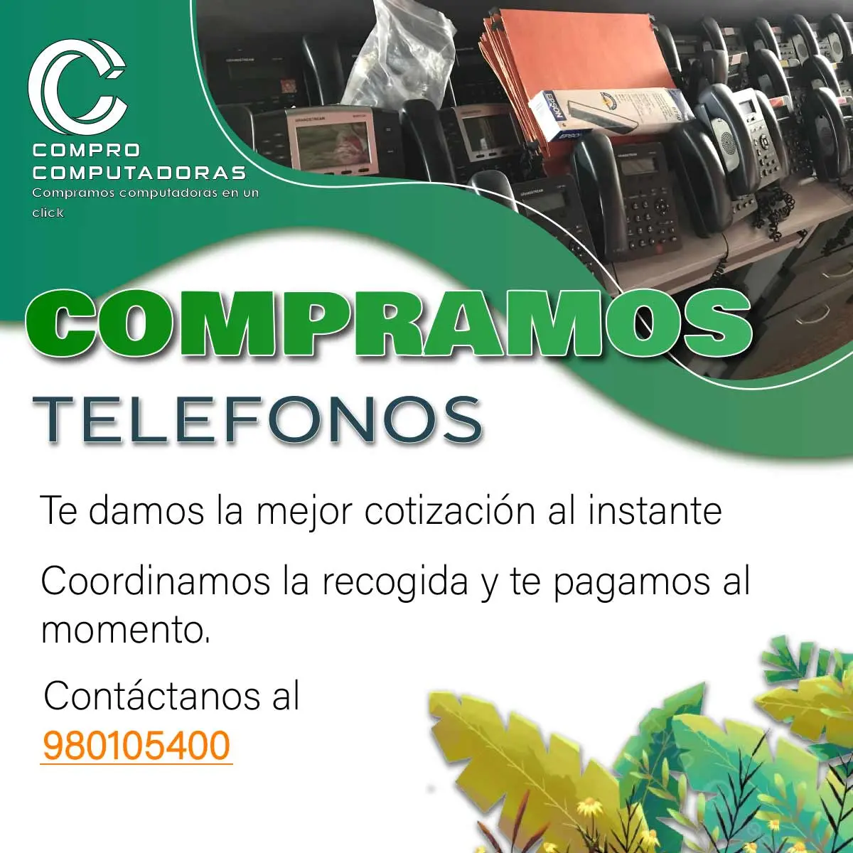 COMPRAMOS TELEFONOS 