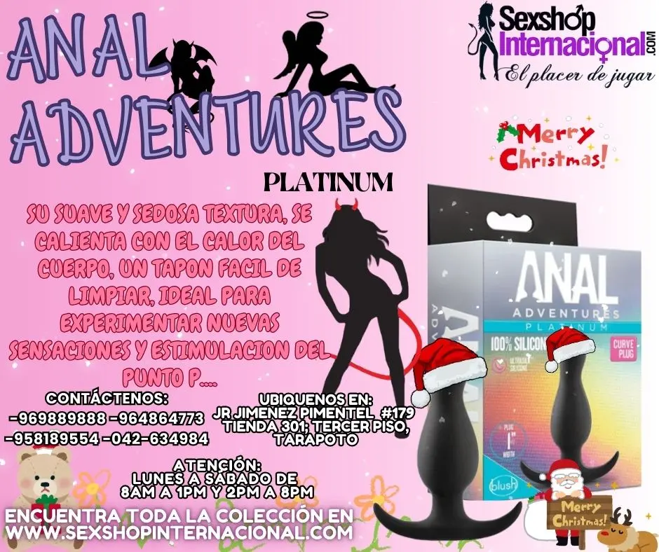 ANAL ADVENTURES PLATINUM ESTIMULADOR DE PLACER