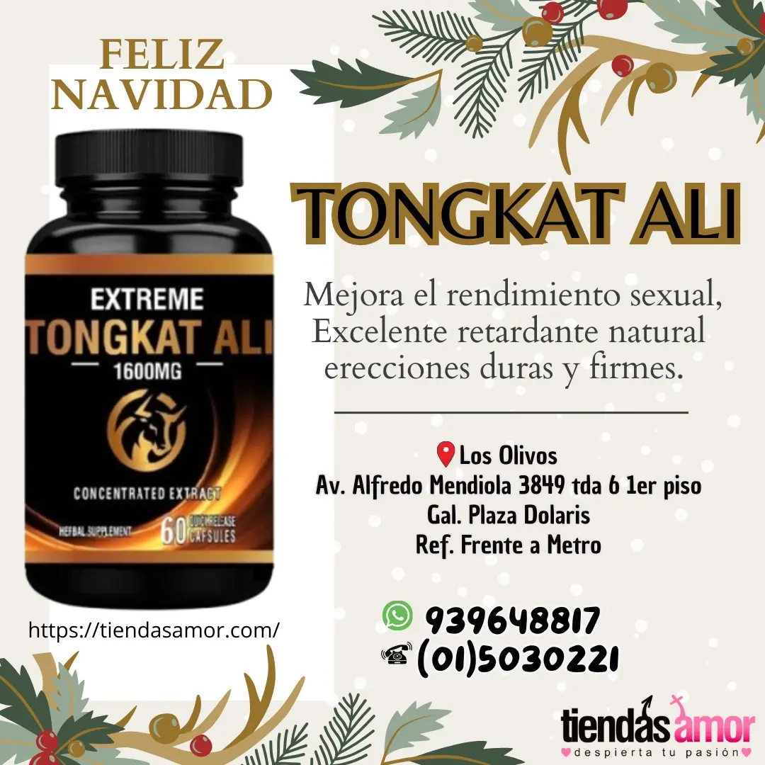 TRATAMIENTO POTENCIADOR TONGKAT ALI-1600 - ALFREDO MENDIOLA 3849