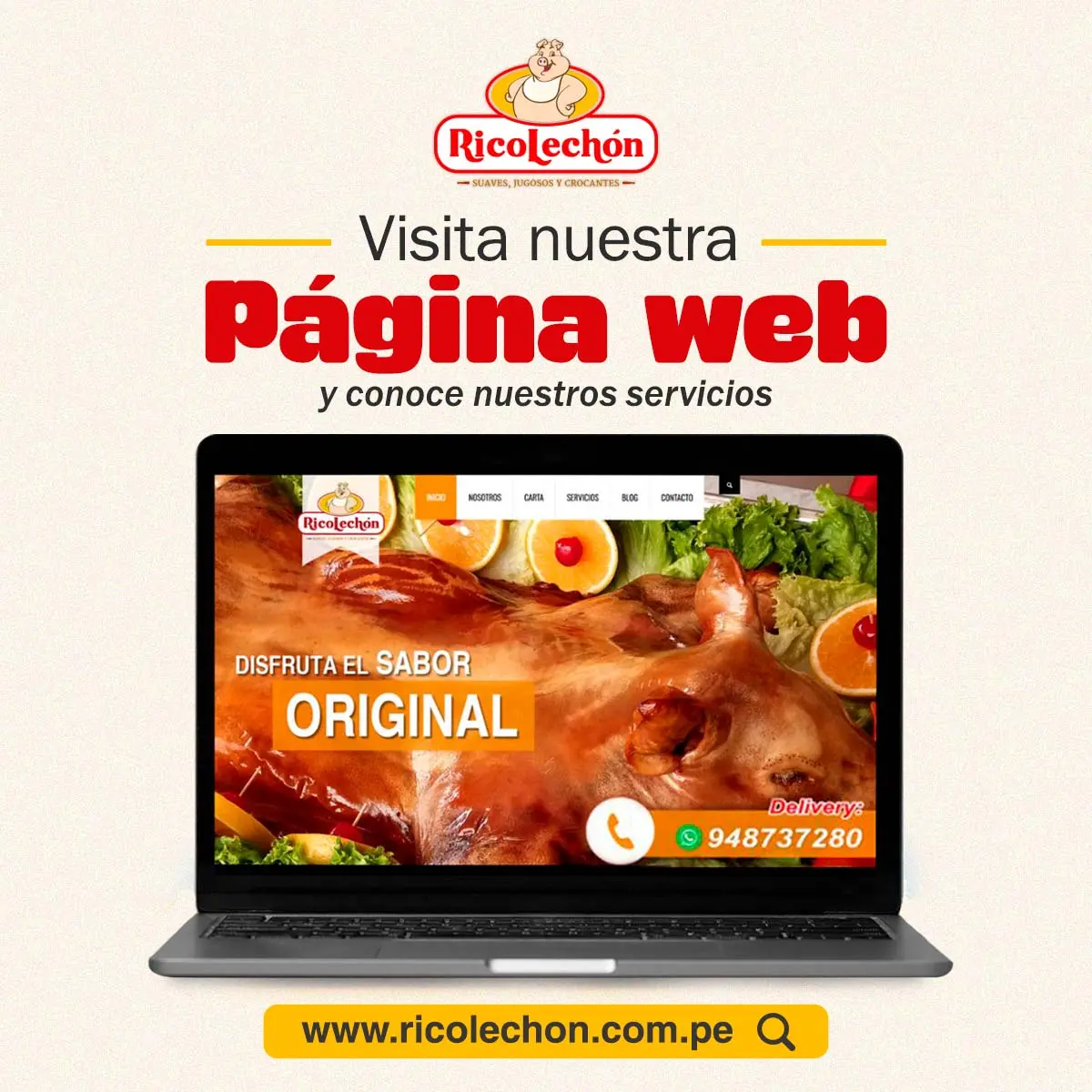 Reserva tu Lechon Horneado con Anticipación