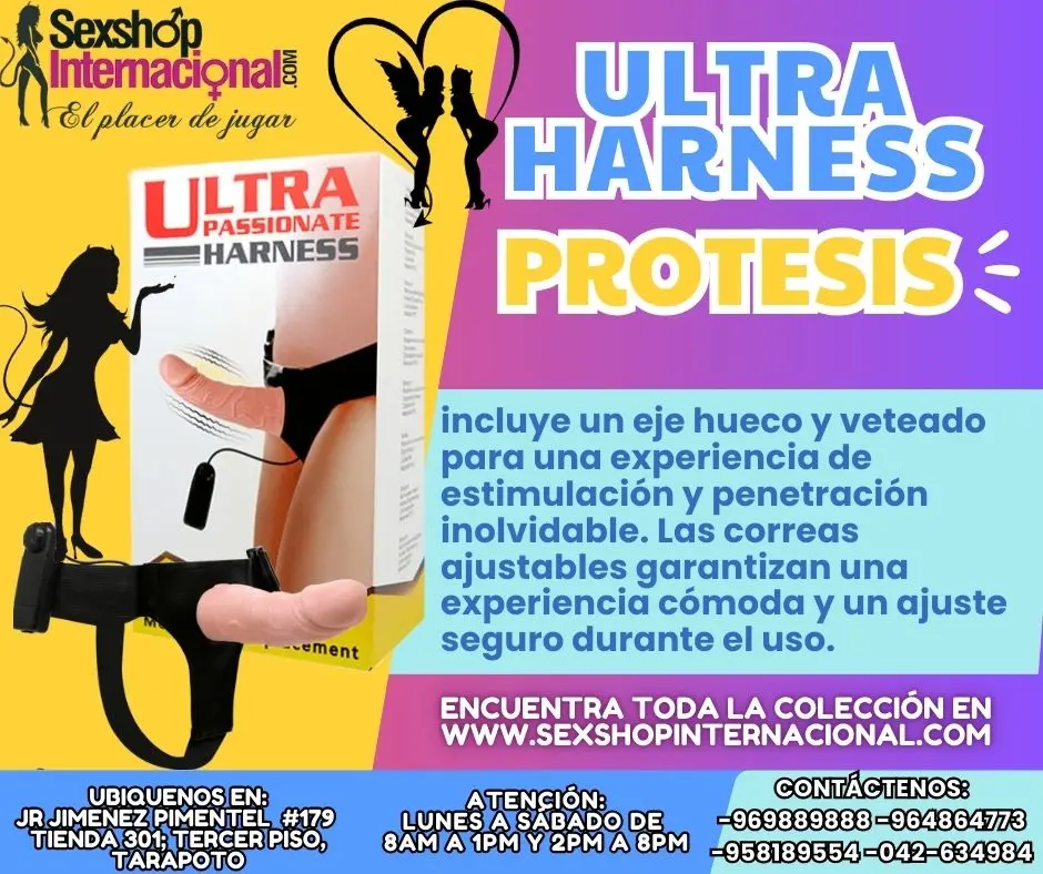 ULTRA HARNESS PROTESIS AJUSTABLE Y COMODO EN PAREJAS