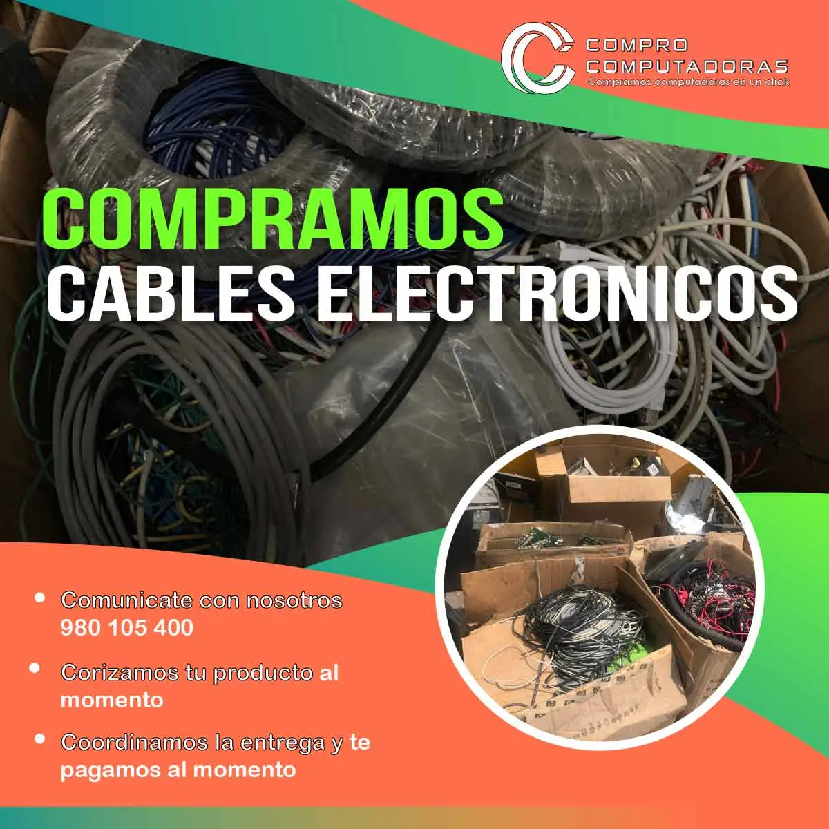 COMPRAMOS CABLES ELECTRONICOS 