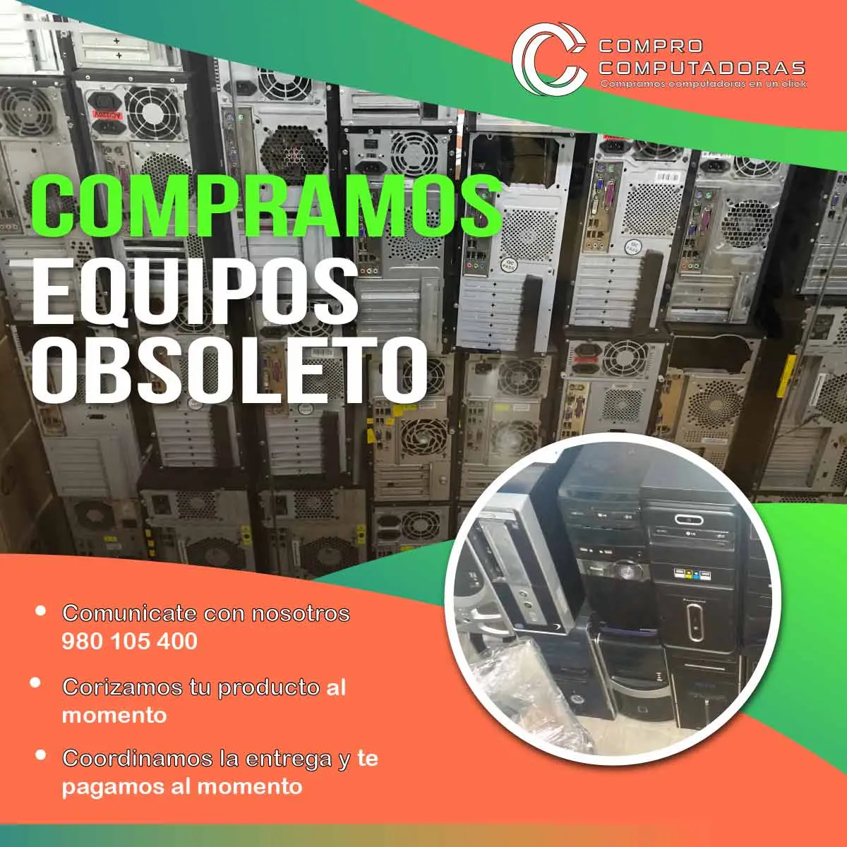 COMPRAMOS EQUIPOS OBSOLETOS 