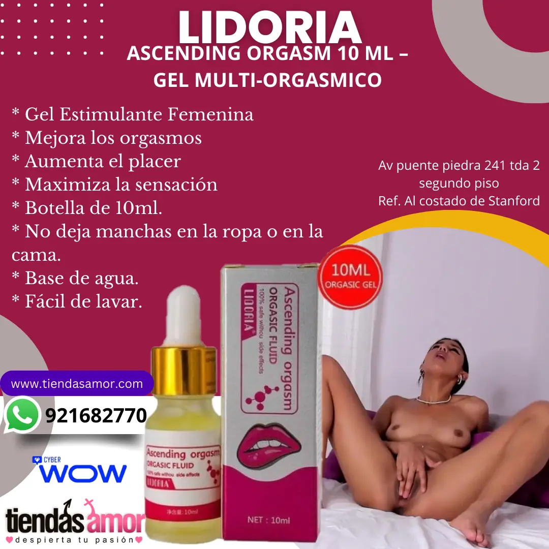 LIDORA ASCENDING ORGASM 10 ML GEL MULTI-ORGASMICO