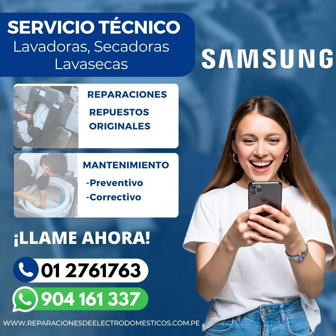 SAMSUNG Reparacion a tu domicilio Expertos en la marca Surquillo