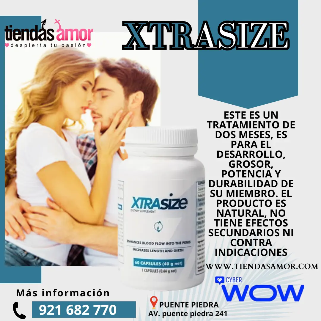 Xtraize agranda tu pene hasta 75 cm. Una vez compres