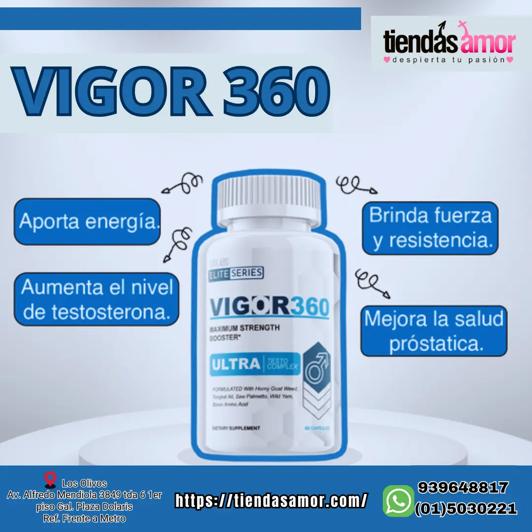 Vigor 360 Original 60 Pastillas - LOS OLIVOS