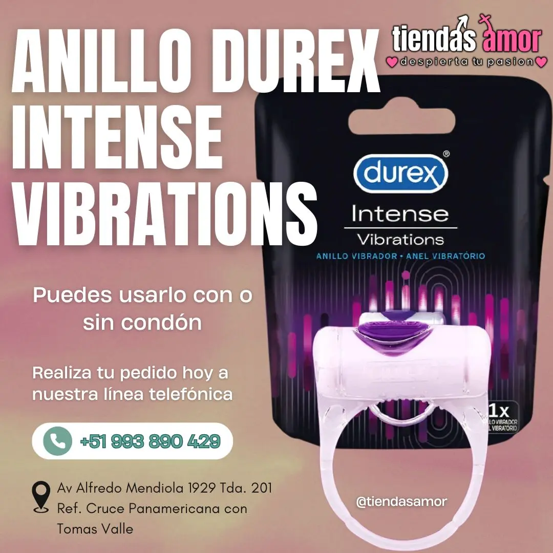 Anillo Durex Intense Vibrations