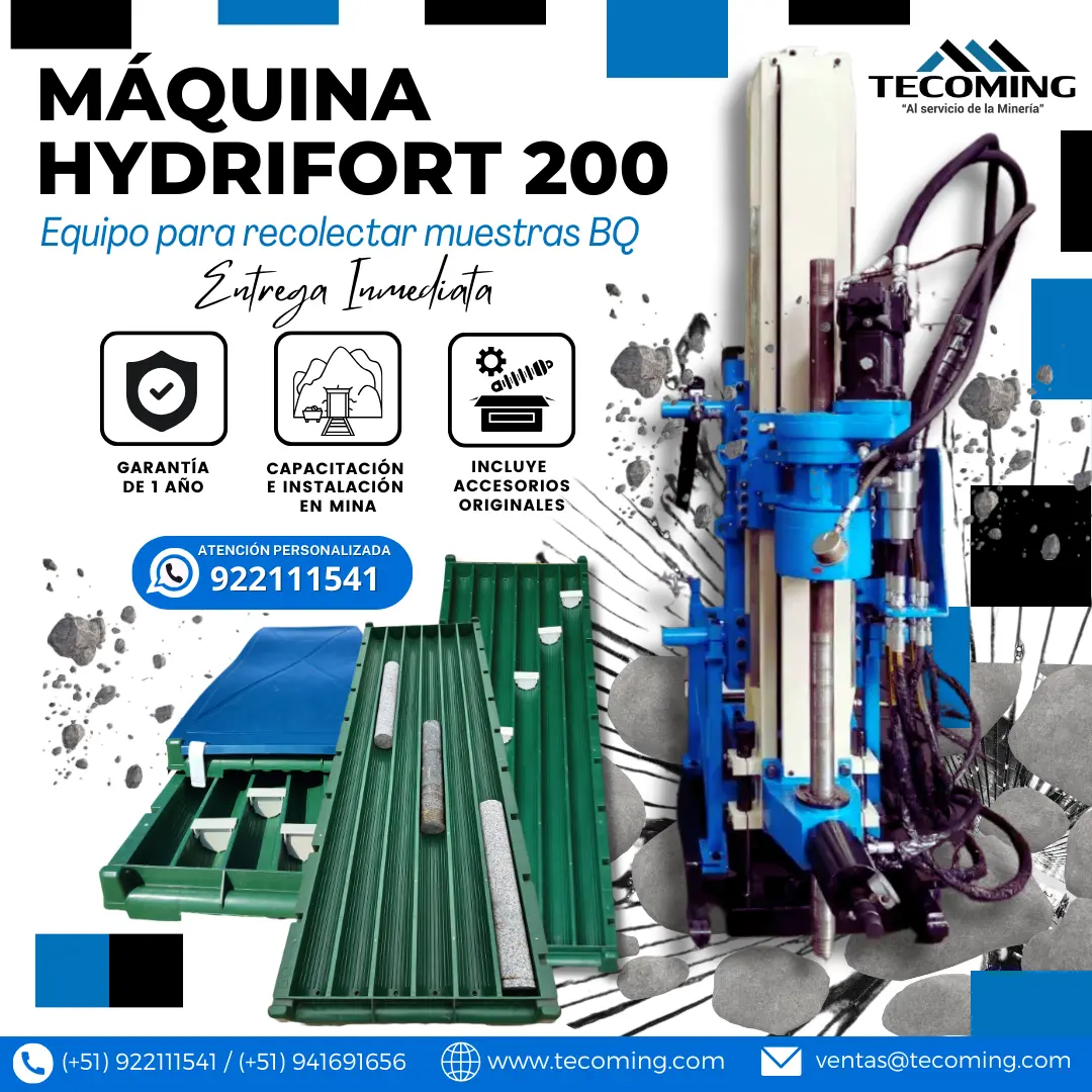 EQUIPO PARA MINA SUPERFICIE HYDRIFORT 200 TECOMING