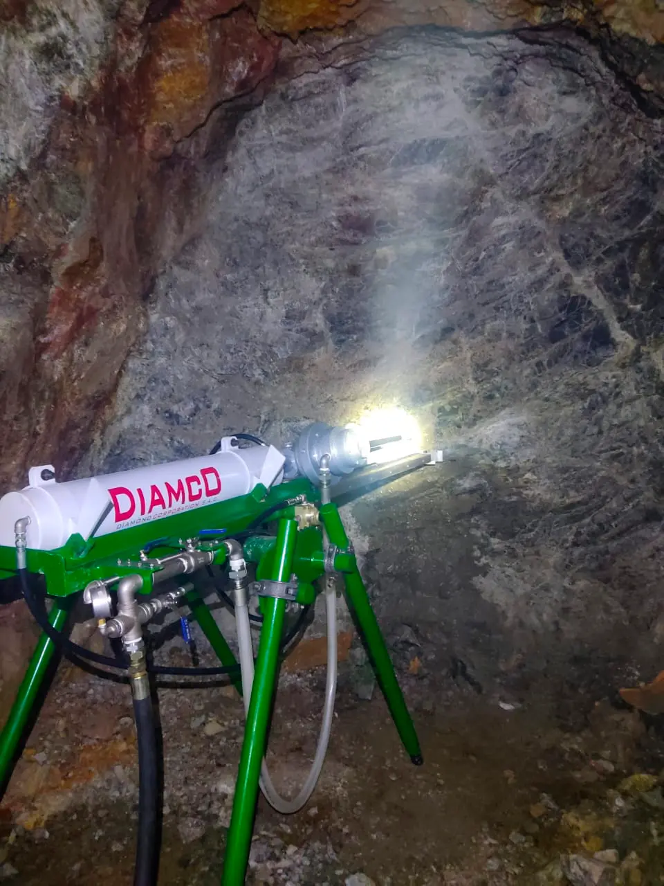 Fabricacion y mantenimiento de Perforadoras Diamantinas 