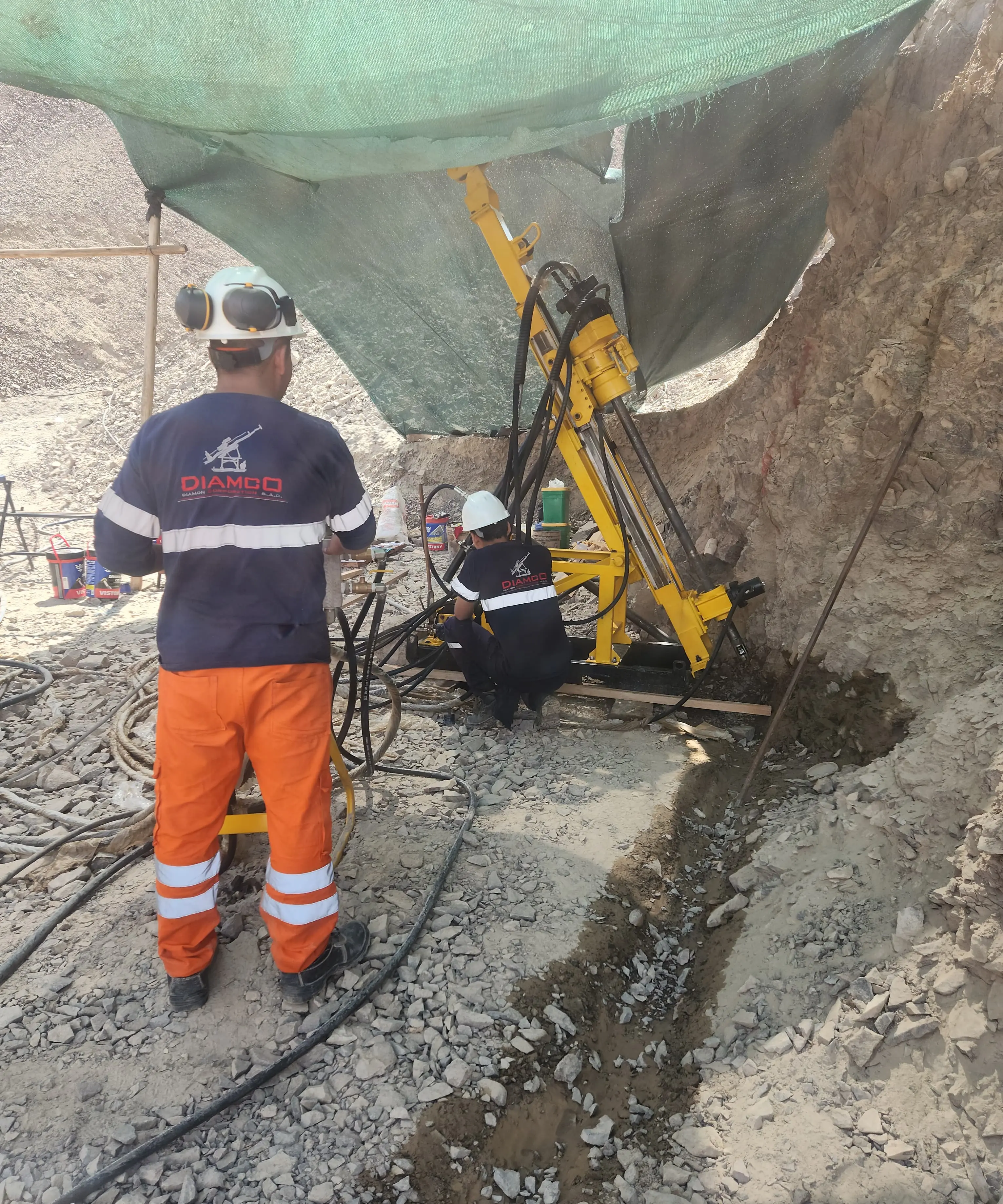 Fabricacion y mantenimiento de Perforadoras Diamantinas 