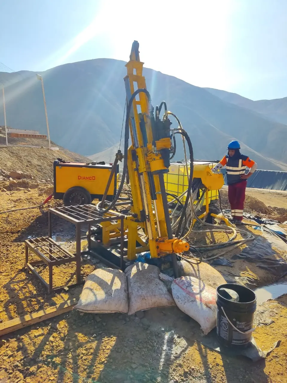 Fabricacion y mantenimiento de Perforadoras Diamantinas 