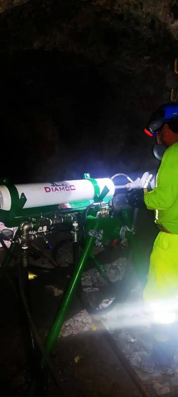 Fabricacion y mantenimiento de Perforadoras Diamantinas 