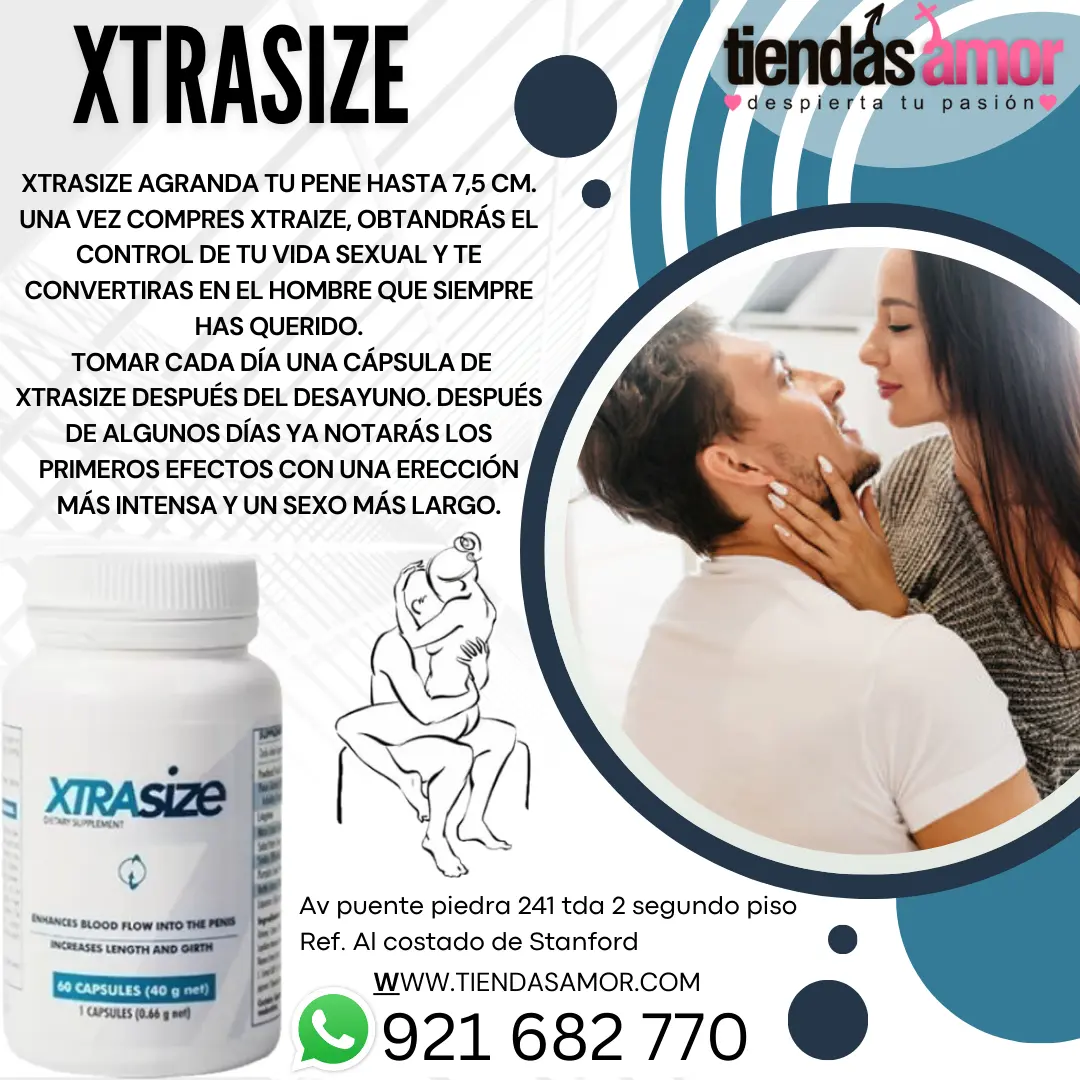 Xtrasize el suplemento para aumentar la potencia sexual