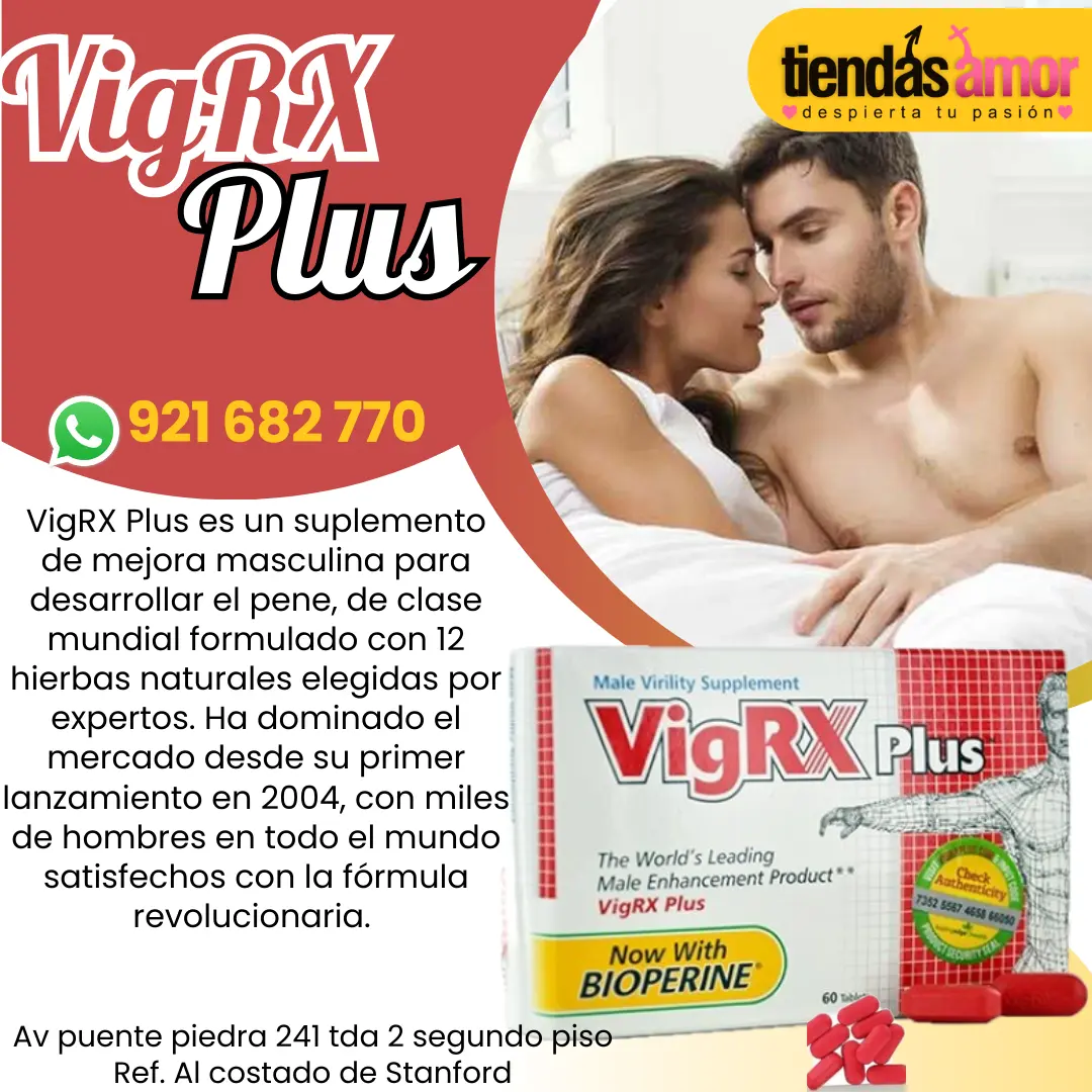 VigRX Plus 60 tabletas suministro para 1 mes EL TAMAÑO DEL PENE la libido y la fuerza.