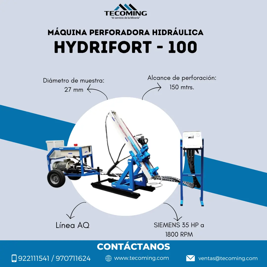 EQUIPO DE PERFORACION DIAMANTINA - PASANTE AQ TECOMING