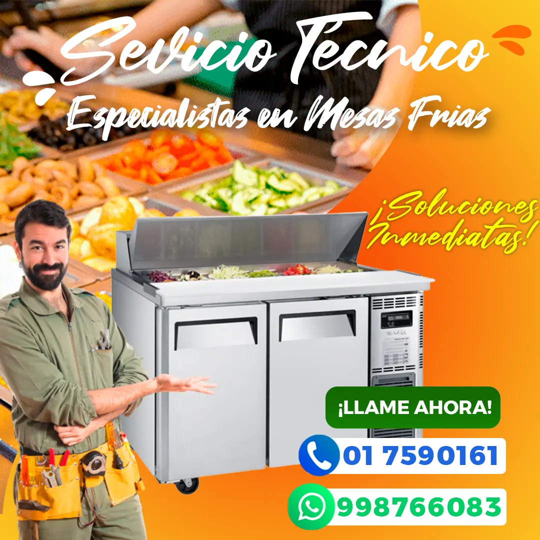 998766083 ESPECIALISTAS EN MESAS FRIAS - ATENCIÓN 24-7