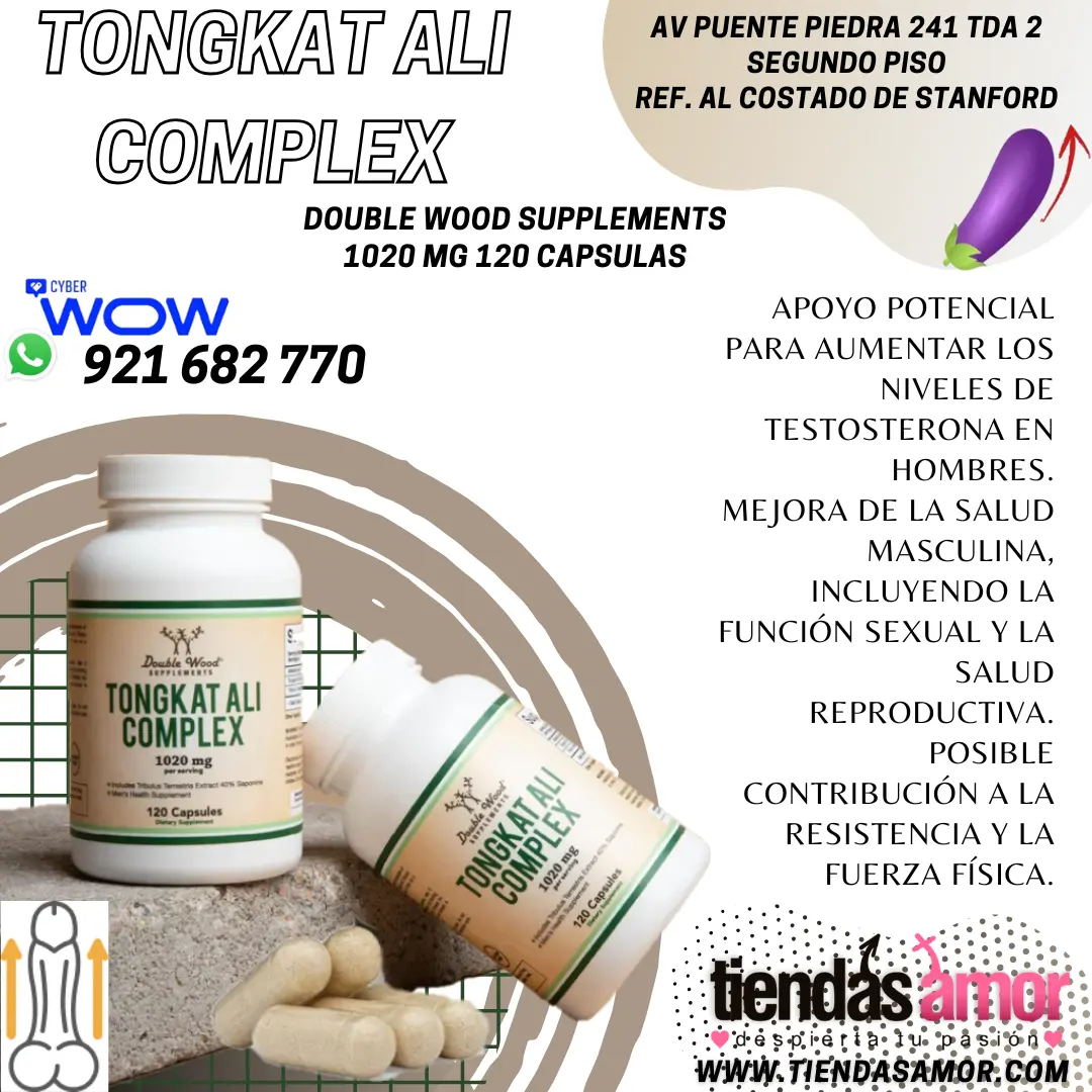 Tongkat Ali Complex X 120 Cáps es un suplemento de hierbas que ha sido ampliamente utilizado