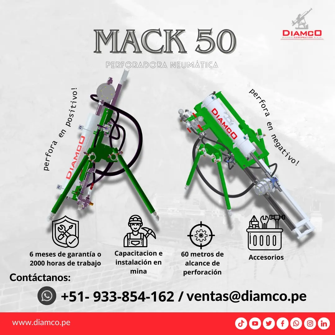 MAQUINA DIAMANTINA MACK50