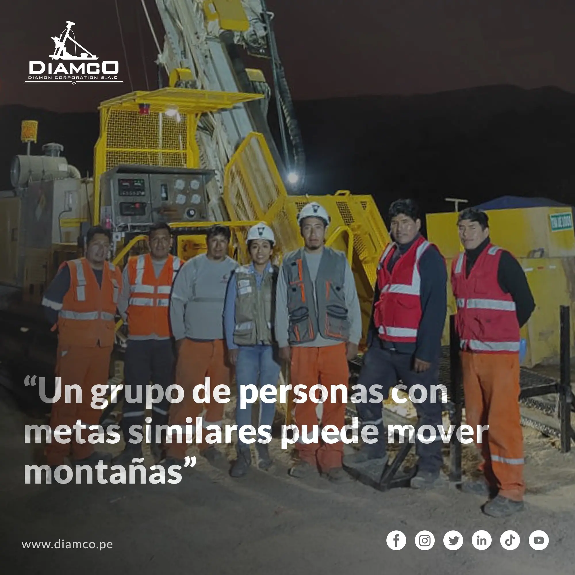 SERVICIO DE PERFORACION DIAMANTINA PARA PROYECTOS MINEROS