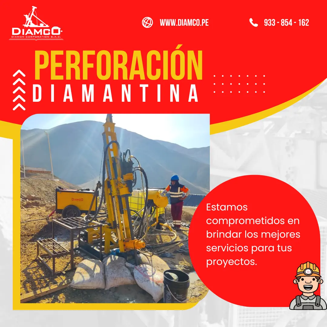 SERVICIO DE PERFORACION DIAMANTINA PARA PROYECTOS MINEROS