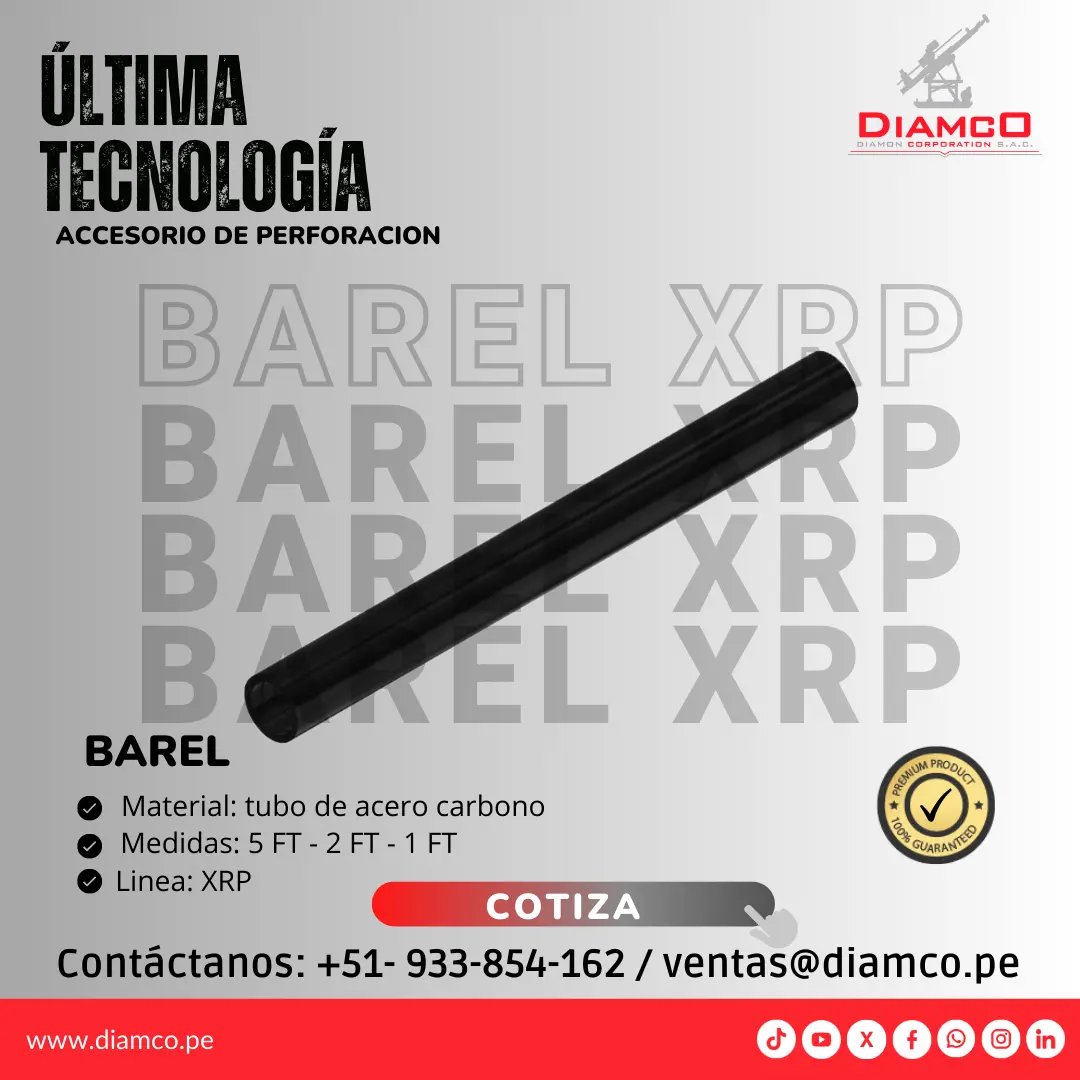 VENTA DE ACCESORIOS DE PERFORACION DIAMANTINA