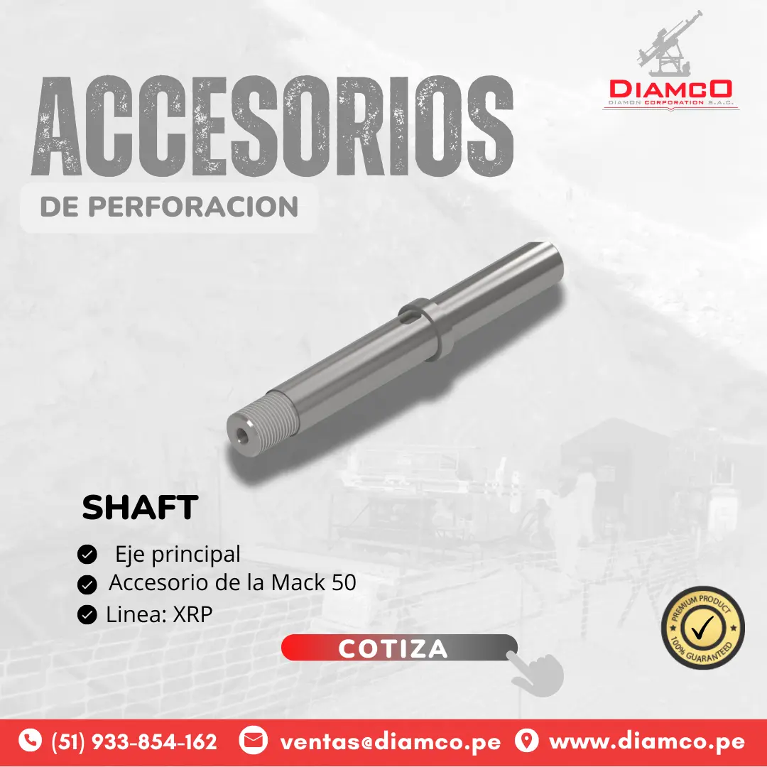 VENTA DE ACCESORIOS DE PERFORACION DIAMANTINA