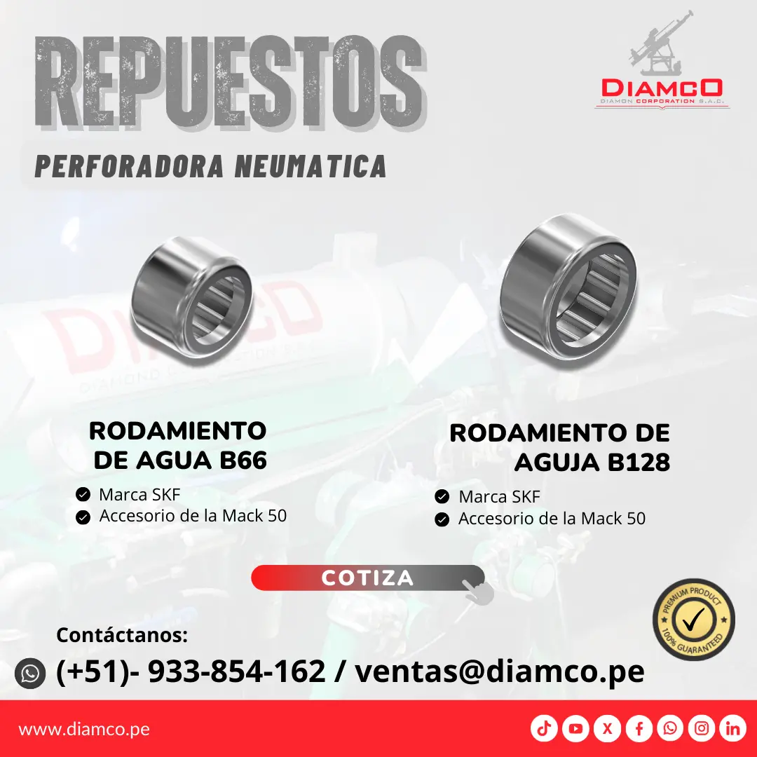 VENTA DE ACCESORIOS DE PERFORACION DIAMANTINA